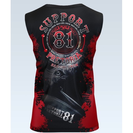 Ladies Support 81 Sleeveless Shirt 1B