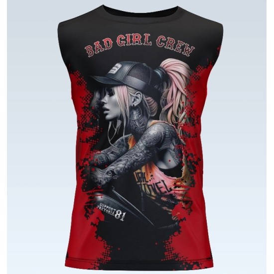 Ladies Support 81 Sleeveless Shirt 1B